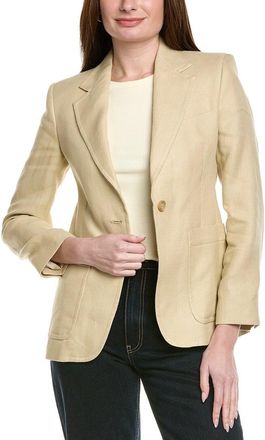 Max Mara Weekend Max Mara Galli Linen-Blend Blazer