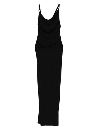 Coperni Floor-Length Cowl Neck Dress