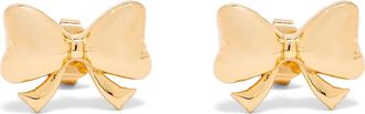 Marc Jacobs Bow Stud Earrings in Light Antique Gold at Nordstrom