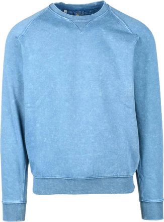 R3d W&ouml;&ocirc;d Light Blue Crewneck Polyester Sweatshirt