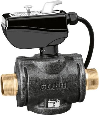 Caleffi Valvola A Sfera Motorizzata,con Kit Di Coibentazione Per Impianti Di Riscaldamento E Condizionamento, 1 1/4 Caleffi 638373 1 1/4