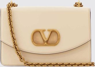 Valentino Garavani Mini borsa a spalla Vain in pelle con VLogo