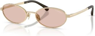 Chanel Sunglasses, female, Yellow, Size: 55 MM Ch2227S C310Sw Sunglasses