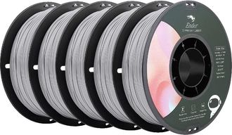 OEM Filamento Para Impresora 3d, Material Pla, 1 Kg De Peso, Gris, 5 Kg