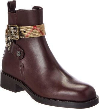 Burberry Huntley Leather Boot