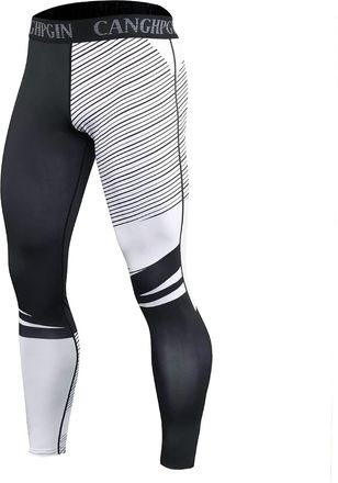 Generic Thermal Wear Mens - Thermal Underwear Mens Long Johns Compression Leggings Men 3/4 Ski Trousers Mens Long Core Warm Underwear White