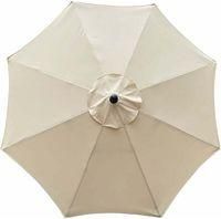 OEM Funda De Repuesto Para Sombrilla, 8 Varillas, 3 M, Impermeable, Resistente A Los Rayos Uv, Tejido De Repuesto, Beige