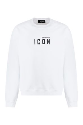 Dsquared2 Cotton Crew-Neck Sweatshirt With Logo