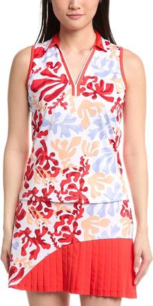 Callaway Summer Abstract Floral Top