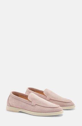 Scarosso Ludovica Loafers in Pink - Suede at Nordstrom, Size 37.5
