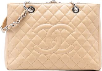 Chanel Borsa tote Grand Shopping in pelle Caviar 2012-2013 - Marrone
