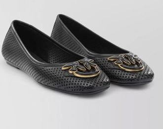 Pinko leather loafers