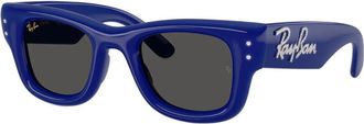 Ray-Ban RB4940B Wayfarer Puffer 686087 Mens Sunglasses Blue Size 47