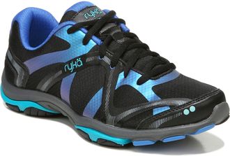 thumbnail interactive-video image 1 of Ryka Women's Accelerate Walking Shoes – Lightweight Sneakers For Walking, Jogging & All-Day Comfort 1 of 3