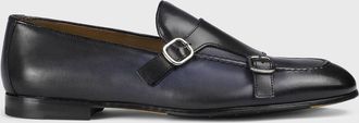 Doucal's Monk Strap Doucals in pelle