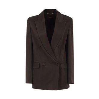 Max Mara Dames, Jassen, Bruin, Maat: 2XS