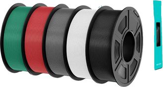 OEM Filamento 3d, Alta Resistencia, Ecol&oacute;gico, Mezcla De 3 Colores