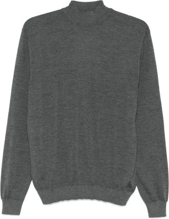 Malo Maglione a collo alto - Grigio