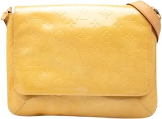 Louis Vuitton Pre-owned Thompson Street Bag - Dames - Vintage Schoudertas - Geel - ONE Size - Leer - Vintage