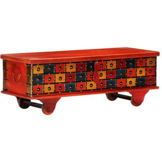 vidaXL Caja De Seguimiento 110x40x40 Cm De Madera Acacia Roja Masiva - 241579