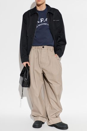 A.P.C. T-shirt Gots Marine, Mens, Navy Blue