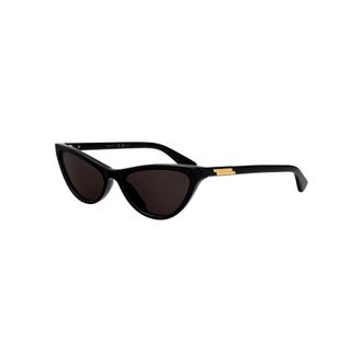 Bottega Veneta Cat-Eye Zonnebril - unisex - Accessoires - Zwart - Maat: 56 MM