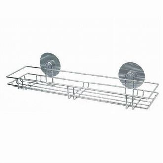 Trade Shop Trade Shop - Mensola Rettangolare Portaoggetti Arredo Da Bagno Montaggio Con Biadesivo 79846