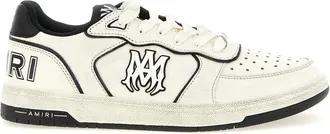 Amiri BlackWhite Solid Sneakers