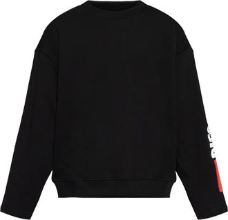 Diesel Sweater met print - Zwart