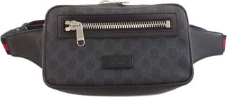 Gucci Black Pvc Sling Bag (Pre-Owned)