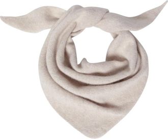 Le Bonnet Bandana - Dames - Wintersjaals - Wit - ONE Size - Wol - Accessoires