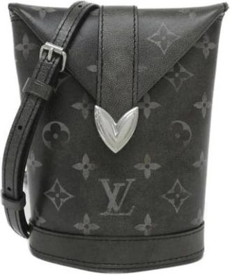 Louis Vuitton Pre-owned Cross Body Bags, female, Gray, Size: ONE SIZE Pre-owned Vintage Cross Body Bag