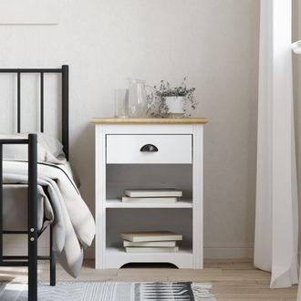 vidaXL Furniture Limited - Mesita De Noche Bodo Madera Maciza De Pino