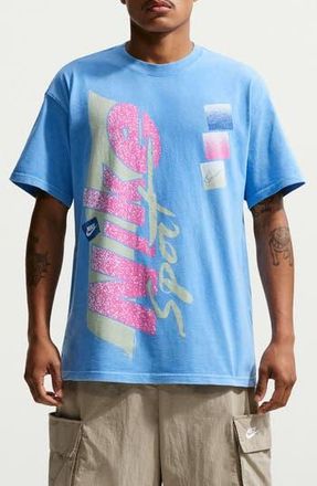 Nike Max90 Cotton Graphic T-Shirt in University Blue at Nordstrom Rack, Size Large