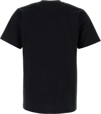 A Bathing Ape Mens Camo T-Shirt Black Cotton