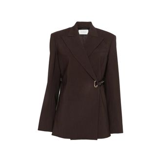 Sportmax Belted Wrap-style Blazer