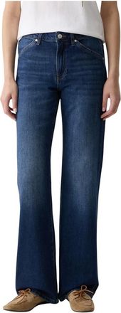 Joop Jeans, Dames, Blauw, W30, Katoen, Flared Jeans