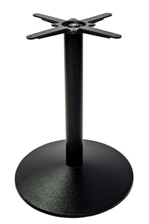 Netfurniture Black Cast Iron Dome Table Base - Large - Height - 720 mm