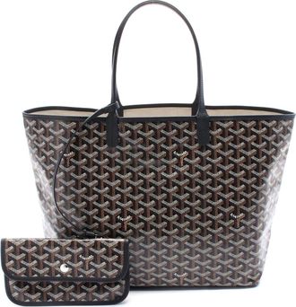 Goyard St. Louis PM Tote Bag PVC Leather