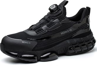 Generic Mens Running Shoes, Winter Shoes for Men Outdoor Trekking Sandals Strappy Anti Slip Footwear with Breathable Lightweight Design Black