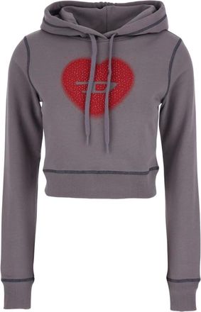 Diesel Mujer, Sudaderas, Gris, Talla: M