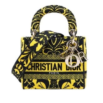Dior Pre-owned Lady D-Lite - Dames - Pre-owned - Geel - Maat: ONE Size