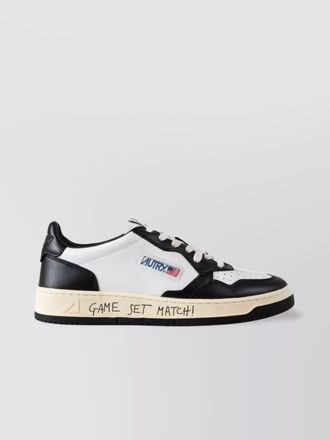 Autry low top leather sneakers