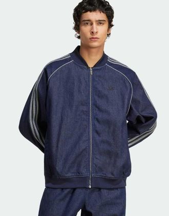 adidas Originals Sst adicolor - Loose Sst Denim Stone in denim indaco-Blu