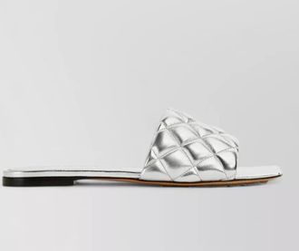 Bottega Veneta leather flat sandals