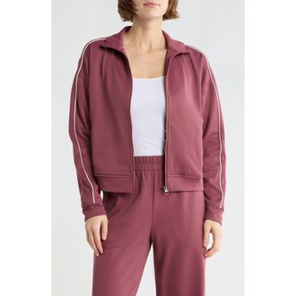 Abound Track Jacket in Burgundy Shade at Nordstrom Rack, Size X-Small
