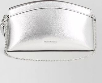 Michael Kors shoulder bag metallic finish chain strap