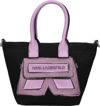 Karl Lagerfeld Tassen, Dames, Veelkleurig, ONE Size, Leer, Karl Lagerfeld Tassen