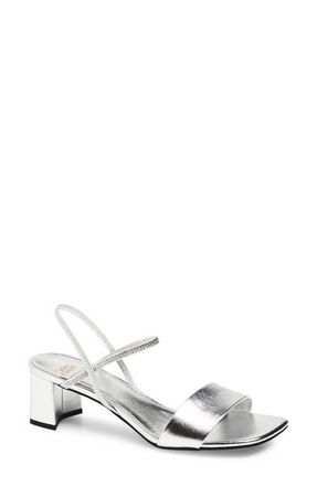 Jeffrey Campbell Adapt Slingback Sandal in Silver at Nordstrom, Size 5.5