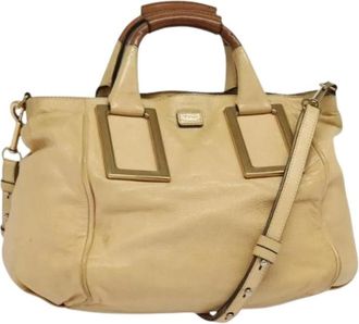 Chlo&eacute; Pre-owned Handbags, female, Beige, Size: ONE SIZE Pre-owned Hand Bag